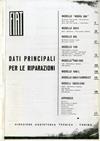 Italian text, 203 pages. Photocopy of this greatly useful overhaul manual. It covers models ranging from the Nuova 500 to 1800/2300 with lots of drawings and data tables.